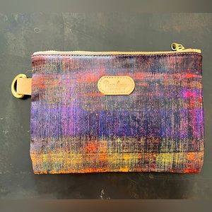 Handmade multicolored pouch
